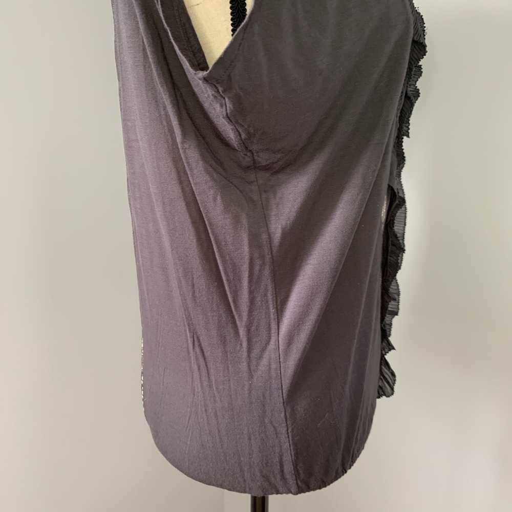 EXPRESS Sleeveless Top with Lace Back. - Picture 5 of 9